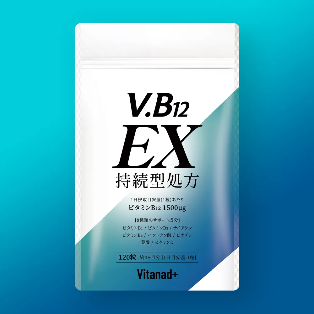 Vitanad+ 持続型V.B12EX パッケージ